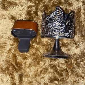 Bath & Body works wallflower plug in and candle holder
